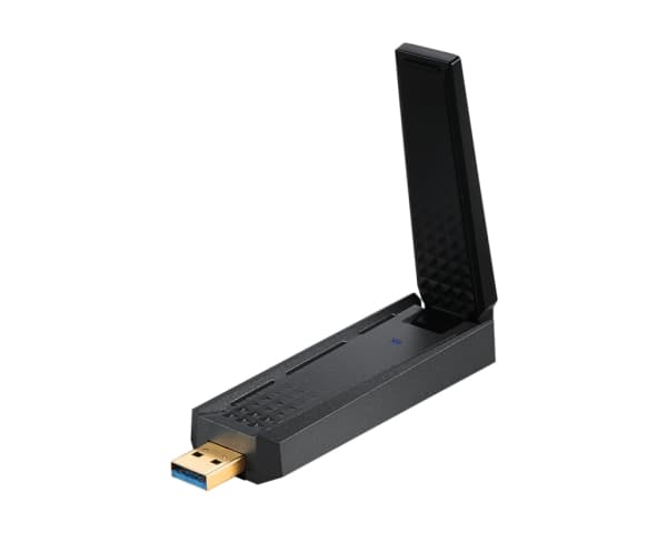 MSI AX E5400 - Verkkosovitin - USB 3.2 Gen 1 - Wi-Fi 6E