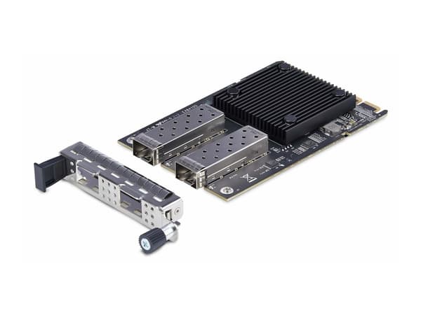 StarTech.com - Nettverksadapter - OCP 3.0 - 10 Gigabit SFP+ x 2 - svart