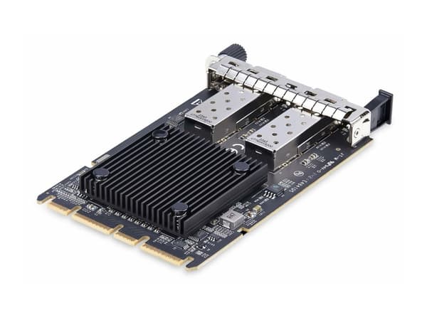 StarTech.com - Nettverksadapter - OCP 3.0 - 10 Gigabit SFP+ x 2 - svart Sort