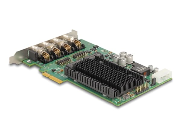 Delock - Nätverksadapter - PCIe x4 - Gigabit Ethernet (PoE+)