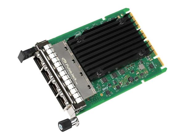 Intel I350-T4 - Nätverksadapter - OCP 3.0 låg profil - 1000Base-T x 4 Multifärg