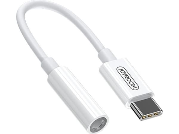 Digital Audio Adapter to USB-C 3.5mm Joyroom SH-C1 (white)