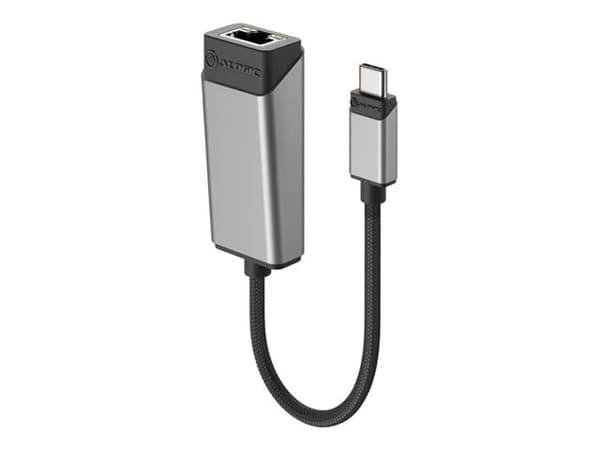 ALOGIC Ultra - Verkkosovitin - USB-C 3.2 Gen 1 - Gigabit Ethernet x 1 - avaruudenharmaa Harmaa, Hopea