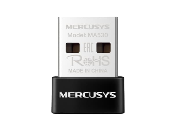 Mercusys MA530, USB Type-A, Bluetooth, Hankoppling, Svart, Metallisk, PC / Notebook / Tablet, 0 - 40 ° C Svart, Metallisk