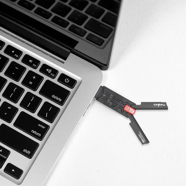 Nedis Nätverks dongle | Wi-Fi | AX5400 | 2.4/5/6 GHz (Triple Band) | USB3.0 | Wi-Fi hastighet total: 5400 Mbps | Windows 10 / Windows 11