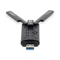 Miniatyrbild 1 av 11: Nedis Nätverks dongle | Wi-Fi | AX5400 | 2.4/5/6 GHz (Triple Band) | USB3.0 | Wi-Fi hastighet total: 5400 Mbps | Windows 10 / Windows 11