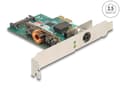 Miniatyrbild 4 av 5: Delock - Nätverksadapter - PCIe 2.1 låg profil - 10/100/1000/2500Base-T (PoE+) x 1