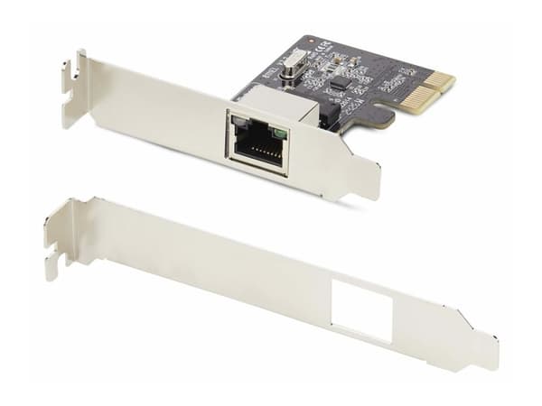 StarTech.com ST1000SPEX2LT, sisäinen, langallinen, PCI Express, Ethernet, 1000 Mbit/s, musta