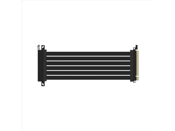 Ssupd Riser Ribbon Cable - PCIe 4.0, 270mm, black
