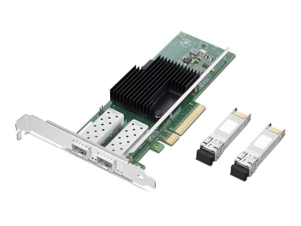 Intel X710-DA2 - Nettverksadapter - PCIe 3.0 x8 - 10 Gigabit SFP+ x 2