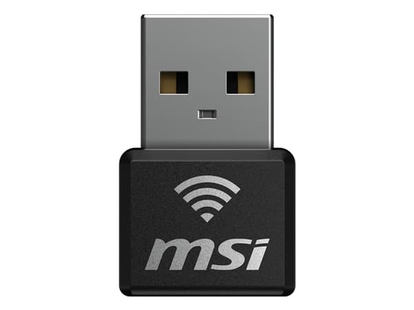 MSI AX1800 Nano - Nätverksadapter - USB 2.0 - Wi-Fi 5, Wi-Fi 6