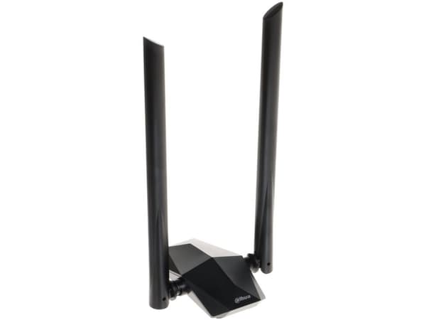 Dahua Technology NC1800, Trådlös, USB, WLAN, Wi-Fi 6E (802.11ax), 1800 Mbit/s, Svart Sort