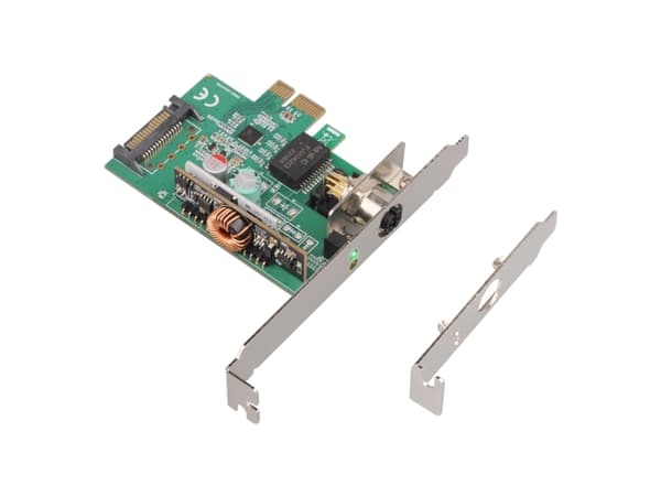 InLine Gigabit nettverkskort - M12 x-kodet - PCIe x1 - 2.1 - PoE+ (51124I)