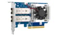 Pikkukuva 4 / 5: QNAP Dual-port, 10GbE SFP+ network expansion card, Internal, Wired, PCI Express, Fiber, 10 Mbit/s, Multicolour