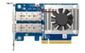 Pikkukuva 1 / 5: QNAP Dual-port, 10GbE SFP+ network expansion card, Internal, Wired, PCI Express, Fiber, 10 Mbit/s, Multicolour