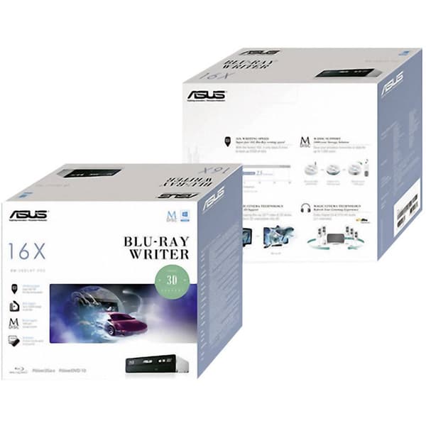 Bluray-brännare intern Asus 90DD0200-B20010 Svart