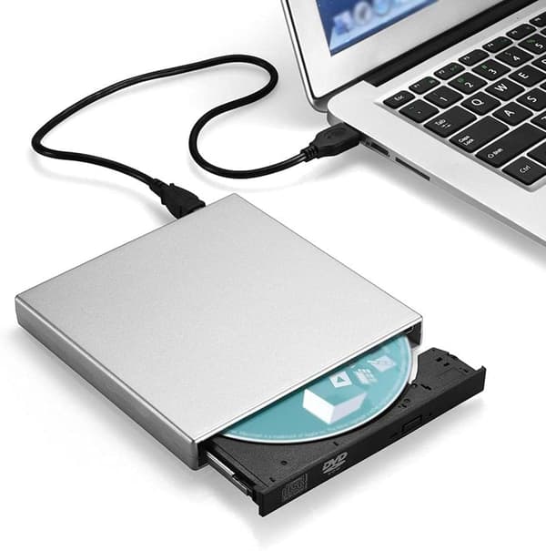 INF Ekstern RW CD/DVD-spiller og brenner USB 2.0