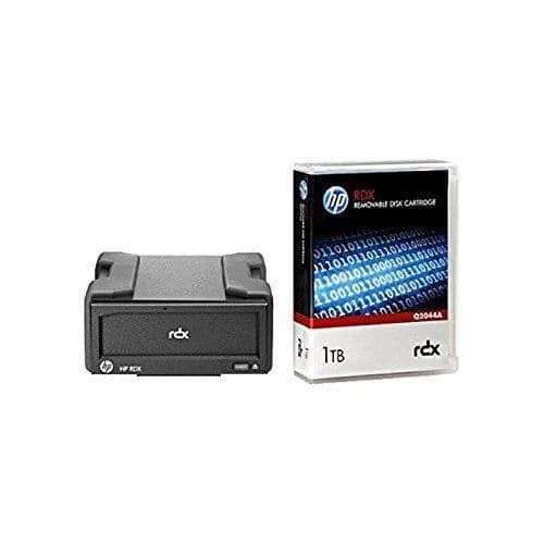 HPE RDX Removable Disk Backup System - Diskläsare - RDX - SuperSpeed USB 3.0 - intern - 5,25" - Med 3 TB patron- REFURBISHED