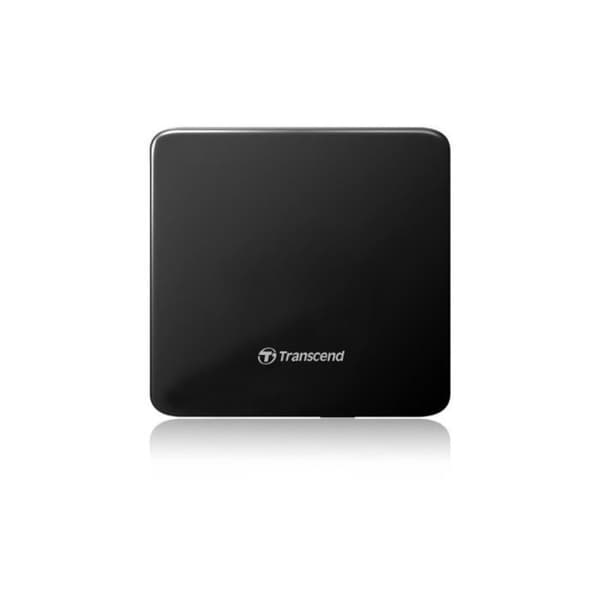 Extern DVD-brännare - Transcend - TS8XDVDS-K - USB - Svart - Kompatibel med CD/DVD