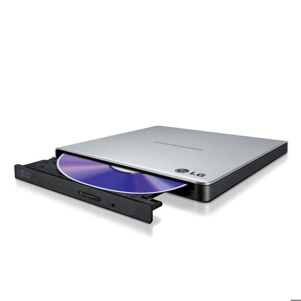 LG GP57ES40 Extern DVD-brännare - USB 2.0 - 8X - Silver