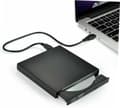 Pikkukuva 1 / 6: OBOSOE ulkoinen DVD/CD-poltin 24x - Plug and Play, nopea ja vakaa poltto