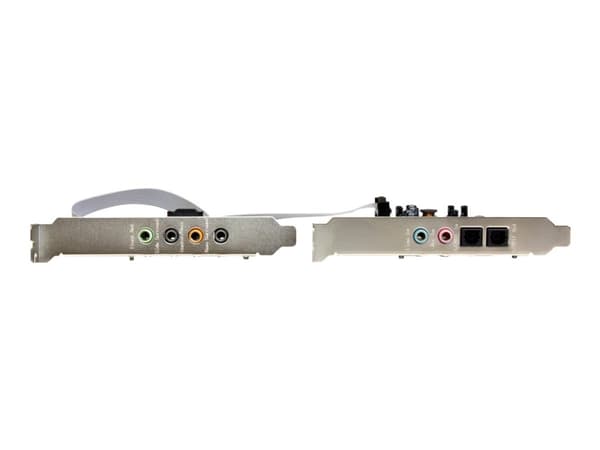 StarTech.com PEXSOUND7CH, 7.1 kanavaa, Sisäinen, 24 bittiä, 92 dB, PCI-E x1