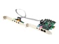 Pikkukuva 1 / 5: StarTech.com PEXSOUND7CH, 7.1 kanavaa, Sisäinen, 24 bittiä, 92 dB, PCI-E x1