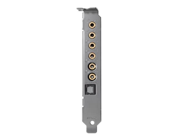 Creative Sound Blaster Audigy RX - Ljudkort - 24-bitars - 192 kHz - 106 dB SNR (förhållande signal-brus) - 7.1 - PCIe - Creative E-MU
