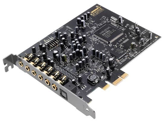 Creative Sound Blaster Audigy RX - Ljudkort - 24-bitars - 192 kHz - 106 dB SNR (förhållande signal-brus) - 7.1 - PCIe - Creative E-MU