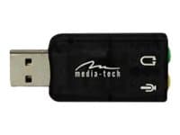 Media-Tech VIRTU 5.1 MT5101 - Ljudkort - 5.1 - USB 2.0