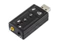 Miniatyrbilde 4 av 5: DELTACO UAC-03 - Lydkort - USB