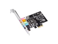 MicroConnect - Ljudkort - 24-bitars - 192 kHz - 5.1 - PCIe - CMI-8738