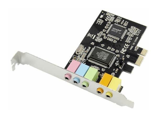 MicroConnect - Ljudkort - 24-bitars - 192 kHz - 5.1 - PCIe - CMI-8738