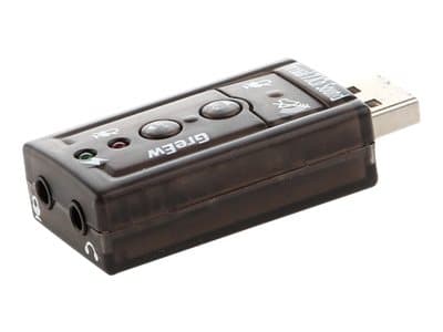 SAVIO AK-01 - Ljudkort - 16-bitars - 7.1 - USB