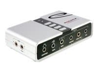 Delock USB Sound Box 7.1 - Ljudkort - 7.1 - USB 2.0