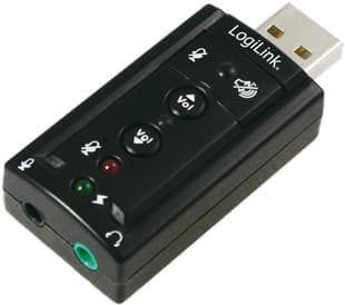 LogiLink USB Soundcard with Virtual 7.1 Soundeffects - Ljudkort - USB 2.0