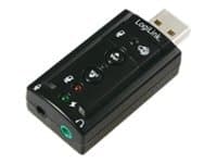LogiLink USB Soundcard with Virtual 7.1 Soundeffects - Ljudkort - USB 2.0
