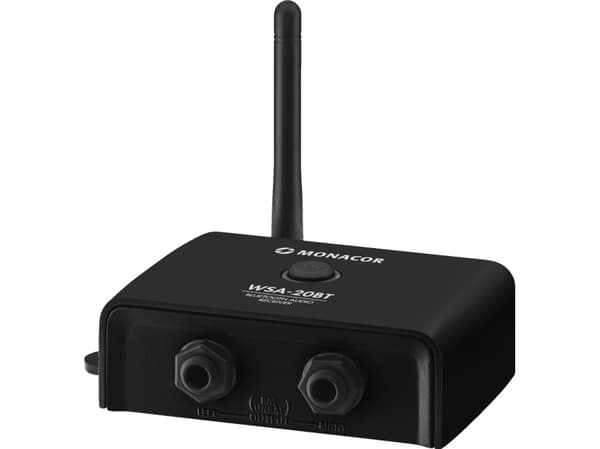 Monacor WSA-20BT, 116 mm, 86 mm, 35 mm, 117 g