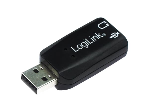 LogiLink USB Soundcard with Virtual 3D Soundeffects - Ljudkort - stereo - USB 2.0
