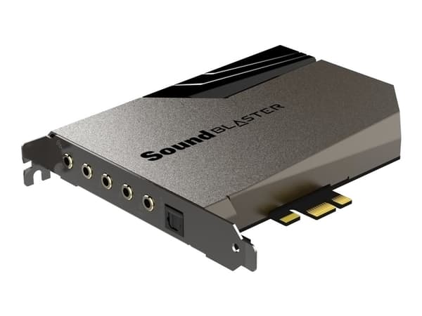 Creative Sound Blaster AE-7 - Ljudkort - 32-bitars - 384 kHz - 127 dB SNR (förhållande signal-brus) - 5.1 - PCIe