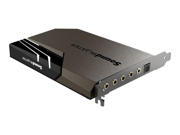 Creative Sound Blaster AE-7 - Ljudkort - 32-bitars - 384 kHz - 127 dB SNR (förhållande signal-brus) - 5.1 - PCIe