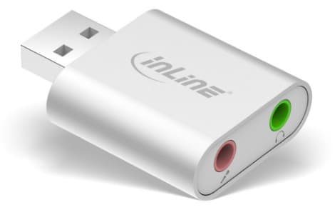 InLine 33051S, 2.0 kanaler, USB