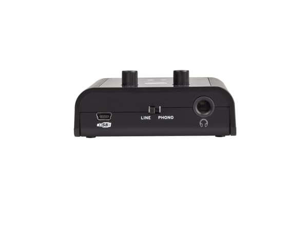 Reloop iPhono 2, 70 dB, 16 bit, 20 - 20000 Hz, Svart, 130 x 115 x 49 mm, 93 g