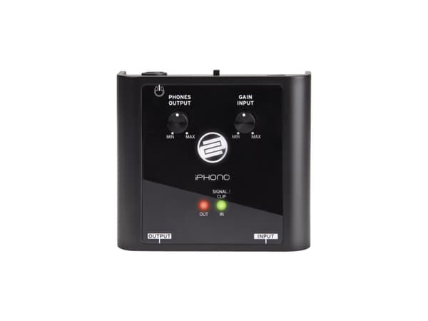 Reloop iPhono 2, 70 dB, 16 bit, 20 - 20000 Hz, Svart, 130 x 115 x 49 mm, 93 g