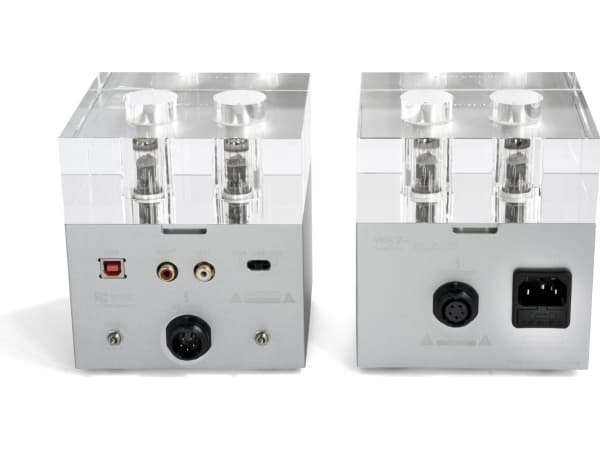 Woo Audio Woo Audio WA7 Fireflies Silver + WA7 Tube PSU Headphone Amplifier