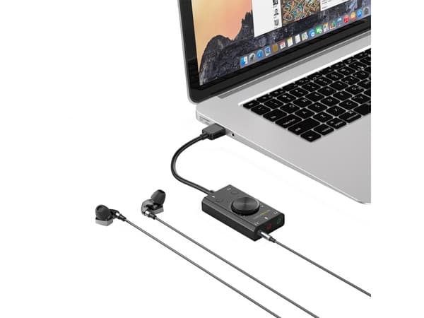 Terratec AUREON 5.1 USB, 5.1 kanaler, 80 dB, USB