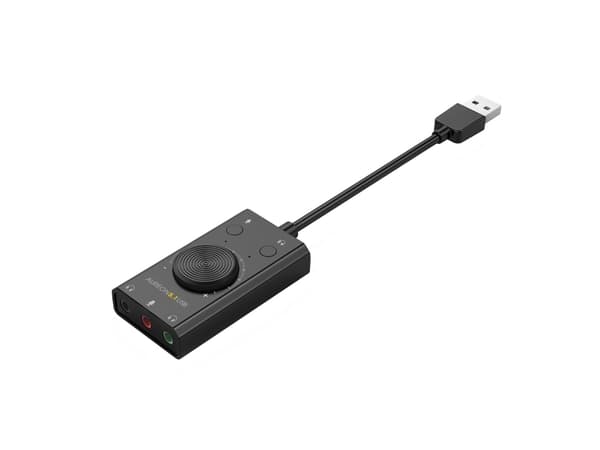 Terratec AUREON 5.1 USB, 5.1 kanaler, 80 dB, USB