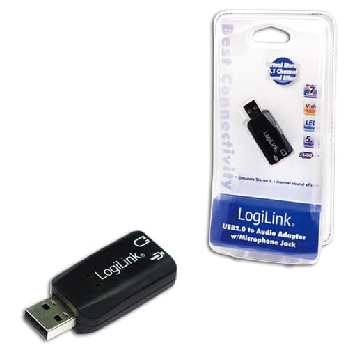USB-ljudkort Virtuellt 5.1-ljud