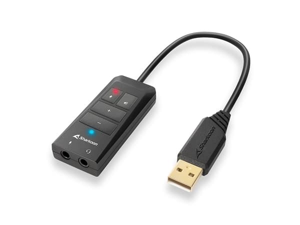 Sharkoon 4044951034215, 7.1 kanavaa, 93 dB, USB
