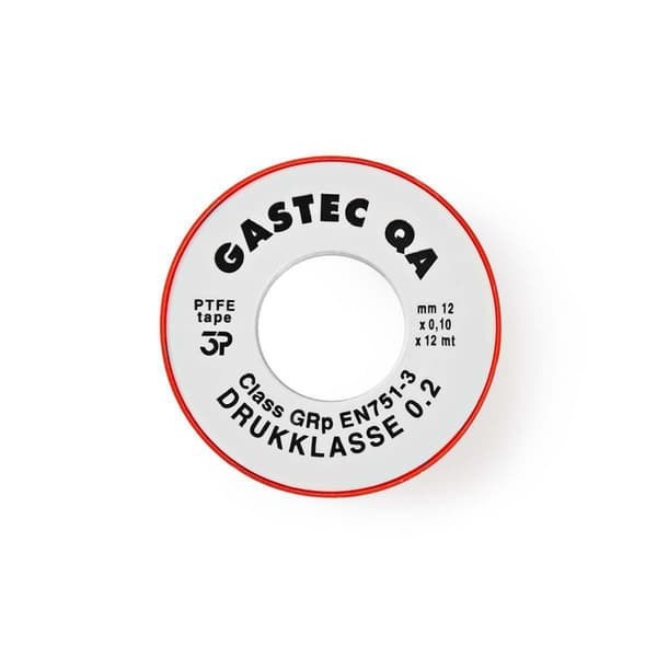 Nedis Slidbane Seal PTFE Tape | 12.00 m | Indretning: Forbindelse | Hvid / Rød